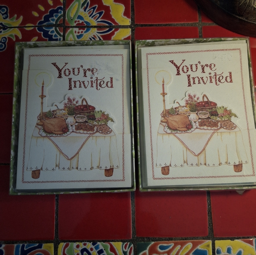 Susan Branch Vntg You're Invited 16 Party Invitations & Envelopes Vntg 1996 NEW - Picture 4 of 10